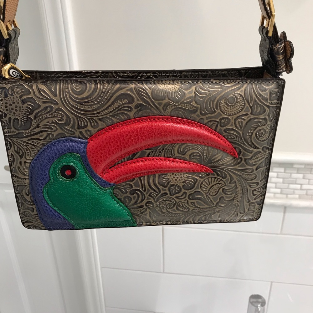 Colorful Parrot Purse